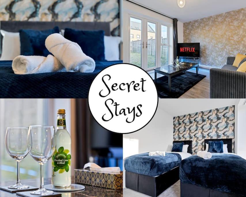 Luxury Birmingham City Centre Townhouse With Free Parking - Sleeps 4 - Perfect For Contractors, Business Travellers, Families And Other Groups - Near Bullring, Newstreet, Selfridges, Nec, Nia & Birmingham Airport Exterior foto