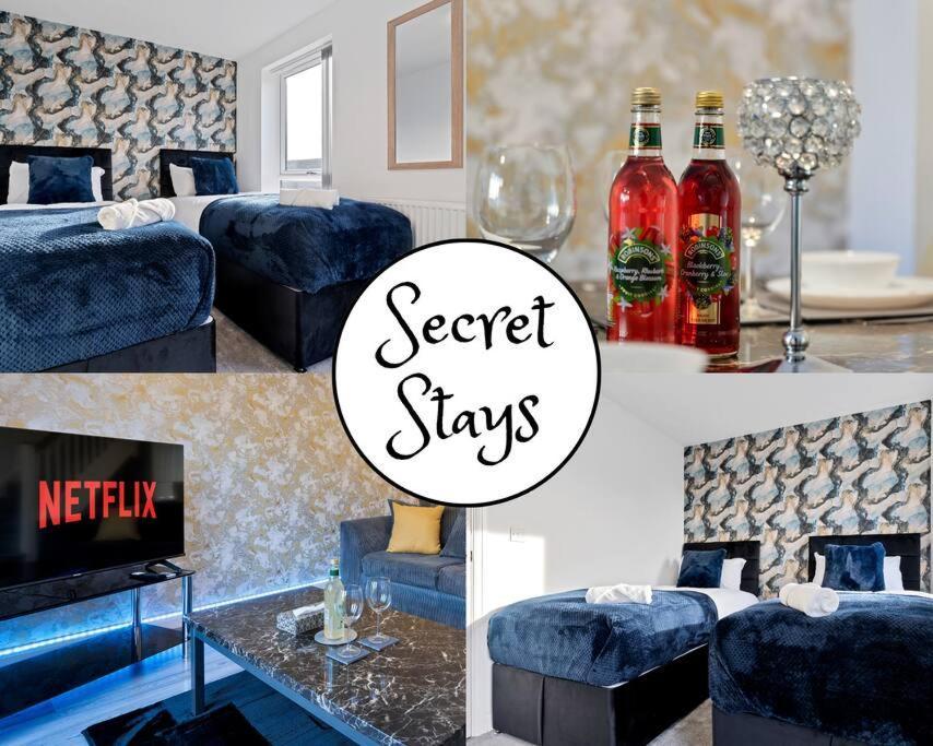Luxury Birmingham City Centre Townhouse With Free Parking - Sleeps 4 - Perfect For Contractors, Business Travellers, Families And Other Groups - Near Bullring, Newstreet, Selfridges, Nec, Nia & Birmingham Airport Exterior foto